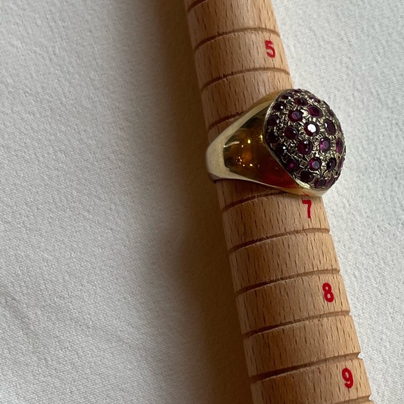 14K Gold Ruby Estate Ring - Picture 14 of 16